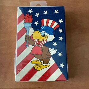 1984 Sam The Olympic Eagle Playing Cards LA  Olympics NWOT